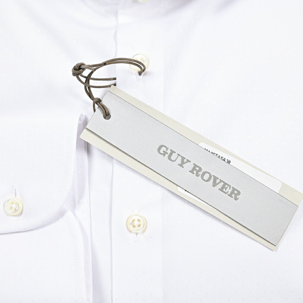25 - 26AW GUY ROVER コットン100% ホリゾンタルカラー ドレスシャツ|427708-37|GUARDAROBA MILANO OFFICIAL STORE