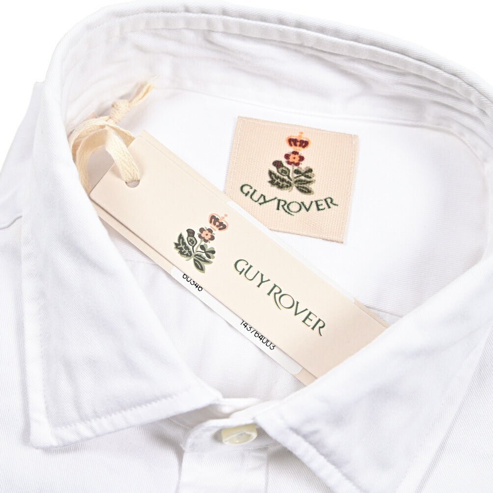 25 - 26AW GUY ROVER コットン100% レギュラーカラードレスシャツ|427843-37|GUARDAROBA MILANO OFFICIAL STORE