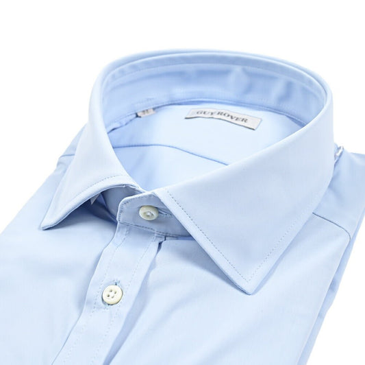 25 - 26AW GUY ROVER ストレッチナイロン ワイドカラードレスシャツ|427620-37|GUARDAROBA MILANO OFFICIAL STORE