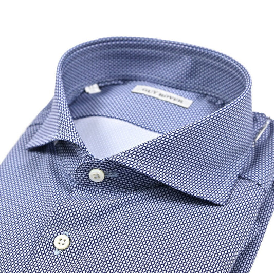 25 - 26AW GUY ROVER ストレッチナイロン ホリゾンタルカラードレスシャツ|427733-37|GUARDAROBA MILANO OFFICIAL STORE