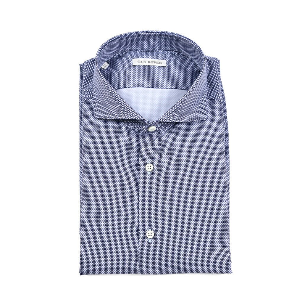 25 - 26AW GUY ROVER ストレッチナイロン ホリゾンタルカラードレスシャツ|427733-37|GUARDAROBA MILANO OFFICIAL STORE