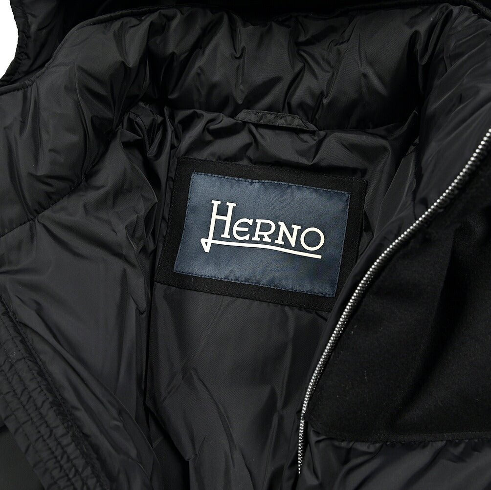 25 - 26AW HERNO ナイロン100% フード付きダウンコート POLAR - TECH|430894-44|GUARDAROBA MILANO OFFICIAL STORE