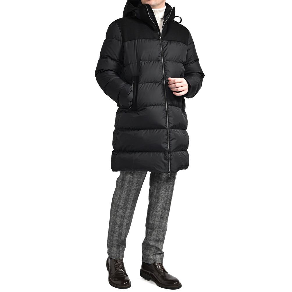 25 - 26AW HERNO ナイロン100% フード付きダウンコート POLAR - TECH|430894-44|GUARDAROBA MILANO OFFICIAL STORE