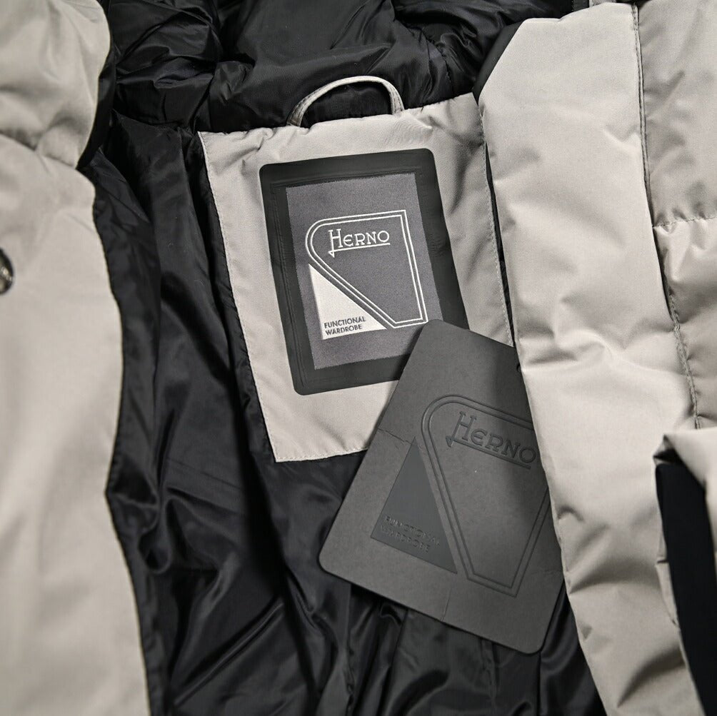 25 - 26AW HERNO "FUNCTIONAL WARDROBE" PRO - METEO フード付き防水ダウンコート|426562 - 44|GUARDAROBA MILANO OFFICIAL STORE