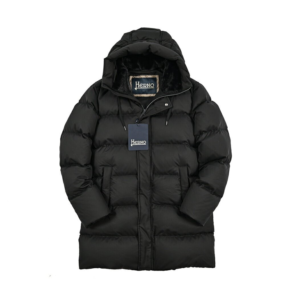 25 - 26AW HERNO POLAR - TECH ポリエステル100% フード付きダウンコート|427122-48|GUARDAROBA MILANO OFFICIAL STORE