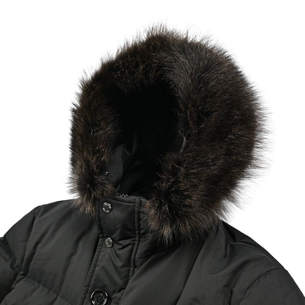 25 - 26AW MOORER "BARBIERI WK" ポリエステル100% ダウンコート リアルファーフーディー / ACQUA RESISTANT(撥水)|424036 - 46|GUARDAROBA MILANO OFFICIAL STORE