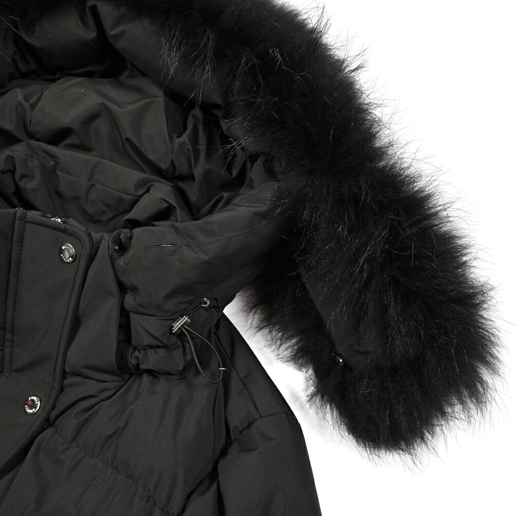 《レディース》25 - 26AW MOORER "BREUIL - FUR - STP" ポリエステル100% ダウンコート リアルファーフーディー / ACQUA PROOF(防水)|424041 - 38|GUARDAROBA MILANO OFFICIAL STORE