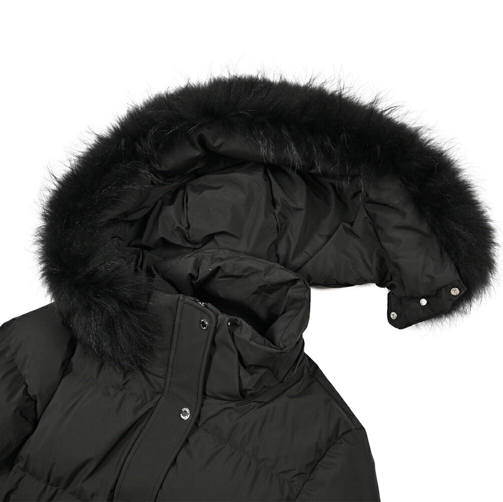 《レディース》25 - 26AW MOORER "BREUIL - FUR - STP" ポリエステル100% ダウンコート リアルファーフーディー / ACQUA PROOF(防水)|424041 - 38|GUARDAROBA MILANO OFFICIAL STORE