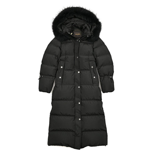 《レディース》25 - 26AW MOORER "BREUIL - FUR - STP" ポリエステル100% ダウンコート リアルファーフーディー / ACQUA PROOF(防水)|424041 - 38|GUARDAROBA MILANO OFFICIAL STORE