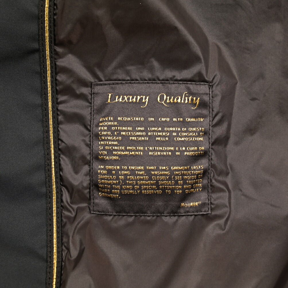 25 - 26AW MOORER "FAGIO - KM" ポリエステル100% ダウンジャケット|424031 - 46|GUARDAROBA MILANO OFFICIAL STORE