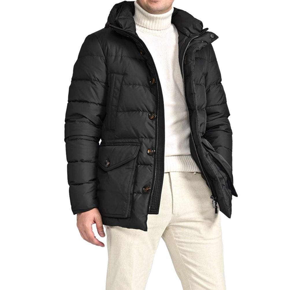 25 - 26AW MOORER "FAGIO - KM" ポリエステル100% ダウンジャケット|424031 - 46|GUARDAROBA MILANO OFFICIAL STORE