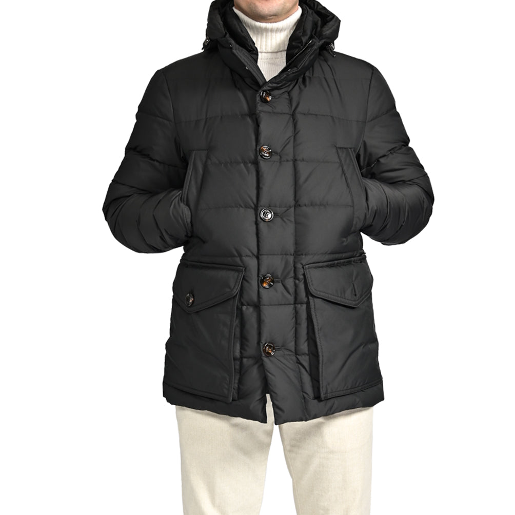 25 - 26AW MOORER "FAGIO - KM" ポリエステル100% ダウンジャケット|424031 - 46|GUARDAROBA MILANO OFFICIAL STORE
