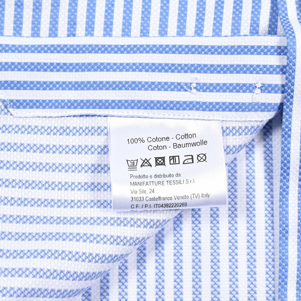 25 - 26AW ORIAN Vintage Classic コットン100% ホリゾンタルカラードレスシャツ|431881-38|GUARDAROBA MILANO OFFICIAL STORE