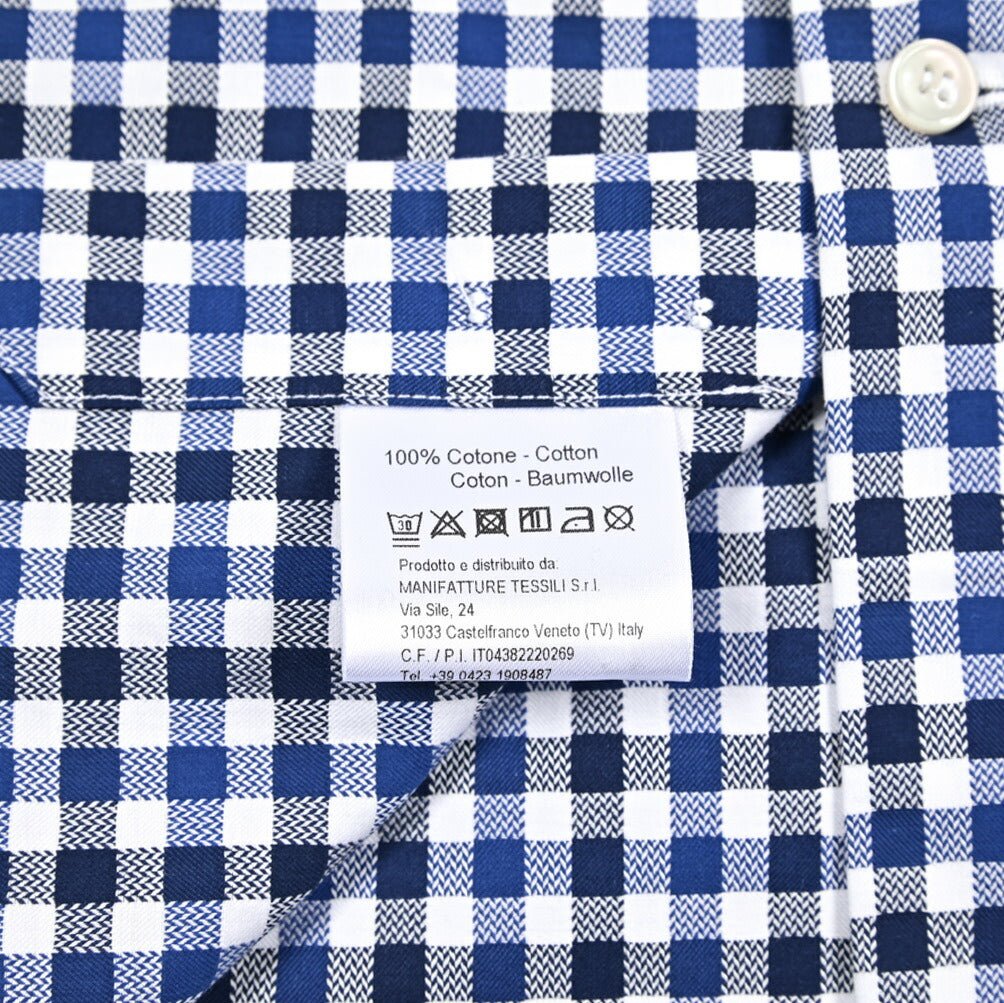 25 - 26AW ORIAN Vintage Classic コットン100% ホリゾンタルカラードレスシャツ|432346-38|GUARDAROBA MILANO OFFICIAL STORE