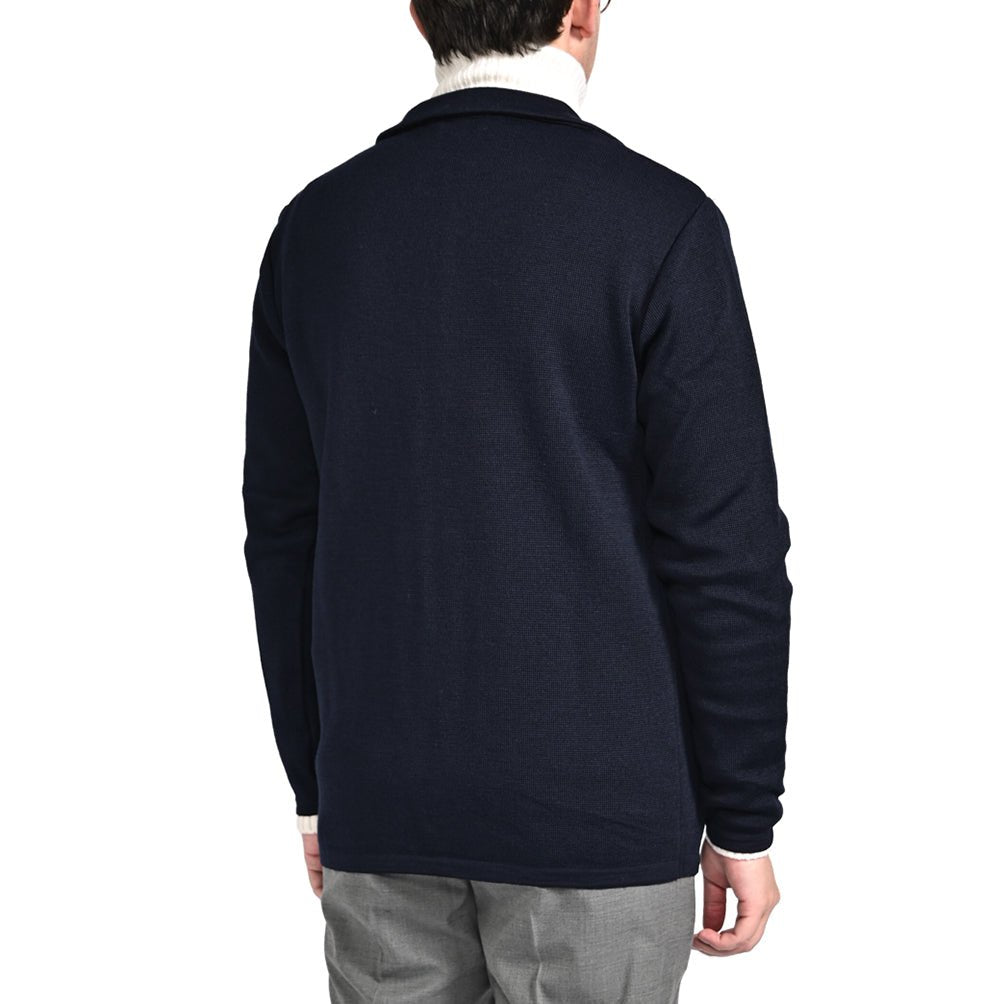 25 - 26AW PAOLONI ヴァージンウール 2Bシングルニットジャケット|427402-44|GUARDAROBA MILANO OFFICIAL STORE