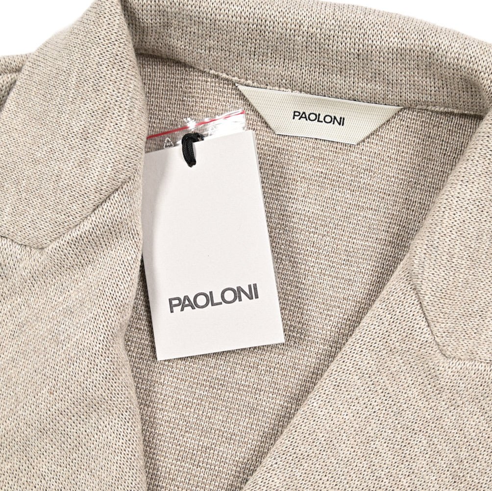 25 - 26AW PAOLONI ヴァージンウール 4Bダブルニットジャケット|427417-44|GUARDAROBA MILANO OFFICIAL STORE