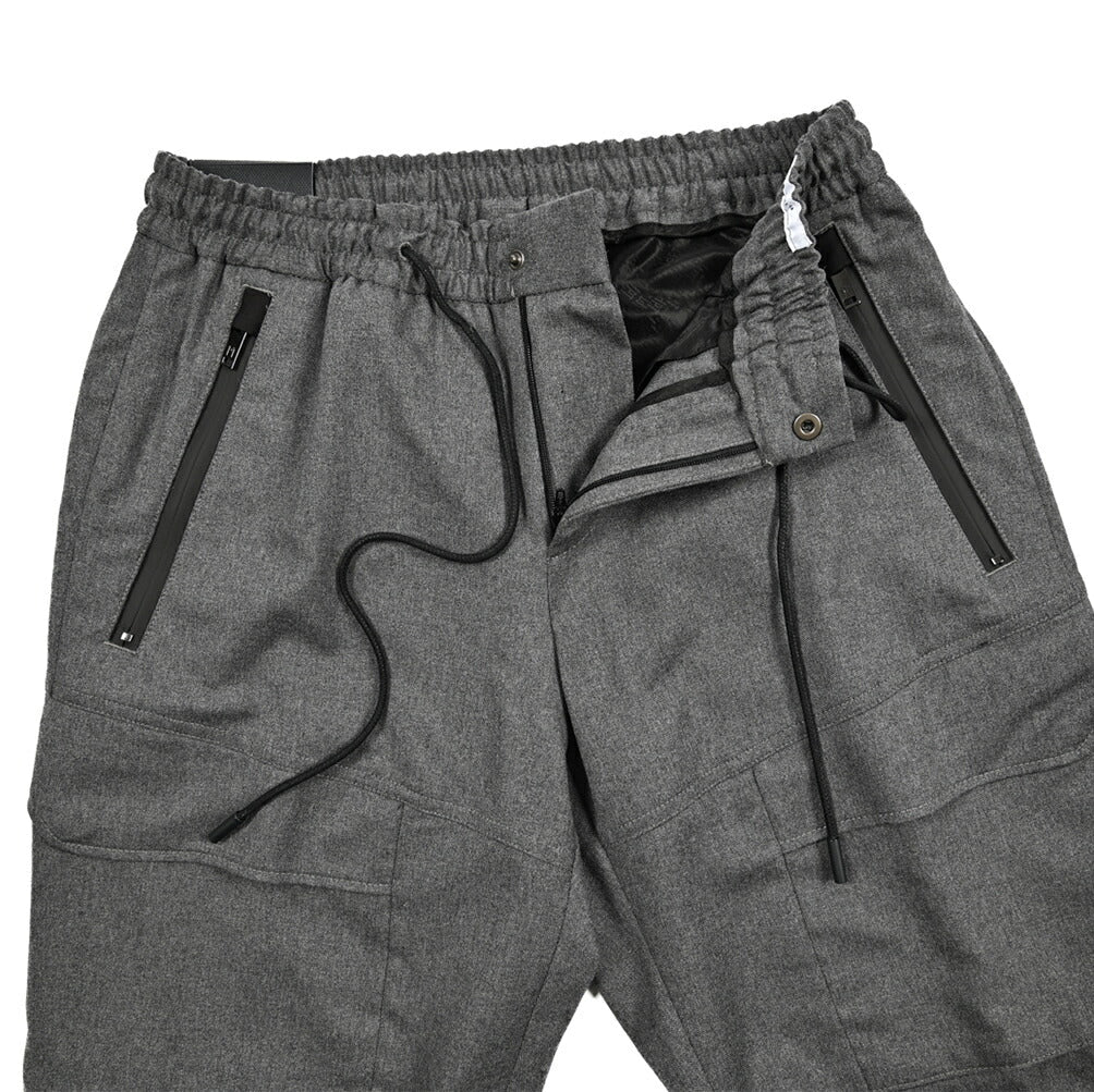 25 - 26AW PT TORINO Active "THETA" 高機能ストレッチウール ドローコード付きテックカーゴパンツ (TECHNO WASHABLE WOOL)|425611 - 44|GUARDAROBA MILANO OFFICIAL STORE