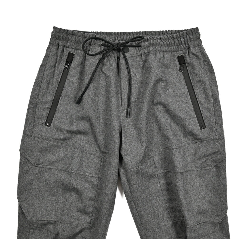25 - 26AW PT TORINO Active "THETA" 高機能ストレッチウール ドローコード付きテックカーゴパンツ (TECHNO WASHABLE WOOL)|425611 - 44|GUARDAROBA MILANO OFFICIAL STORE