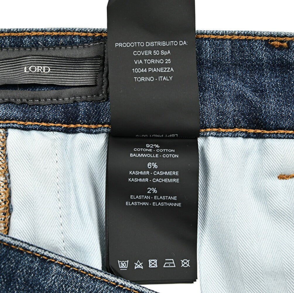 25 - 26AW PT TORINO "CHINO" LORD カシミヤ混コットン ワンタックデニムスラックス|426285 - 28|GUARDAROBA MILANO OFFICIAL STORE