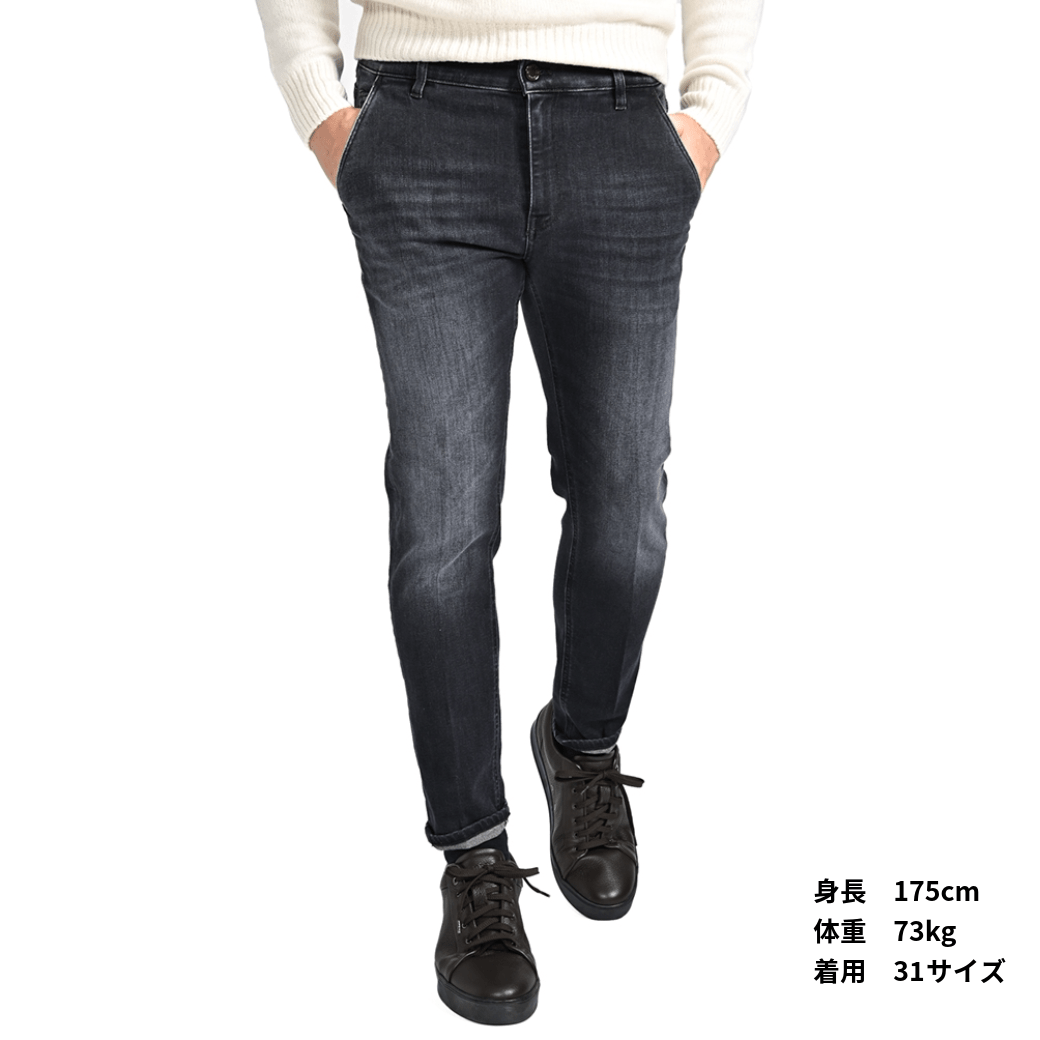 25 - 26AW PT TORINO DENIM "INDIE" ストレッチデニム スリムテーパードジーンズ|424820 - 28|GUARDAROBA MILANO OFFICIAL STORE