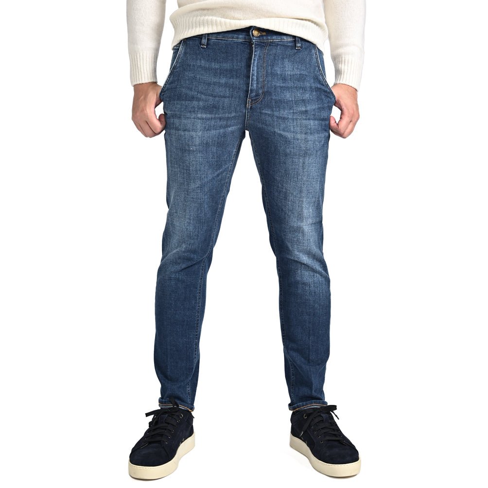 25 - 26AW PT TORINO DENIM "INDIE" ストレッチデニム スリムテーパードジーンズ|424850 - 28|GUARDAROBA MILANO OFFICIAL STORE