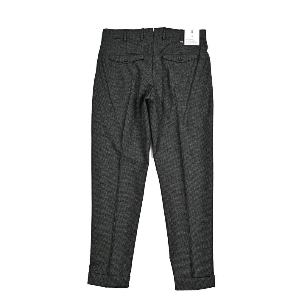 25 - 26AW PT TORINO Edge "REBEL FIT" ヴァージンウール100% リラックステーパードスラックス|426661 - 44|GUARDAROBA MILANO OFFICIAL STORE