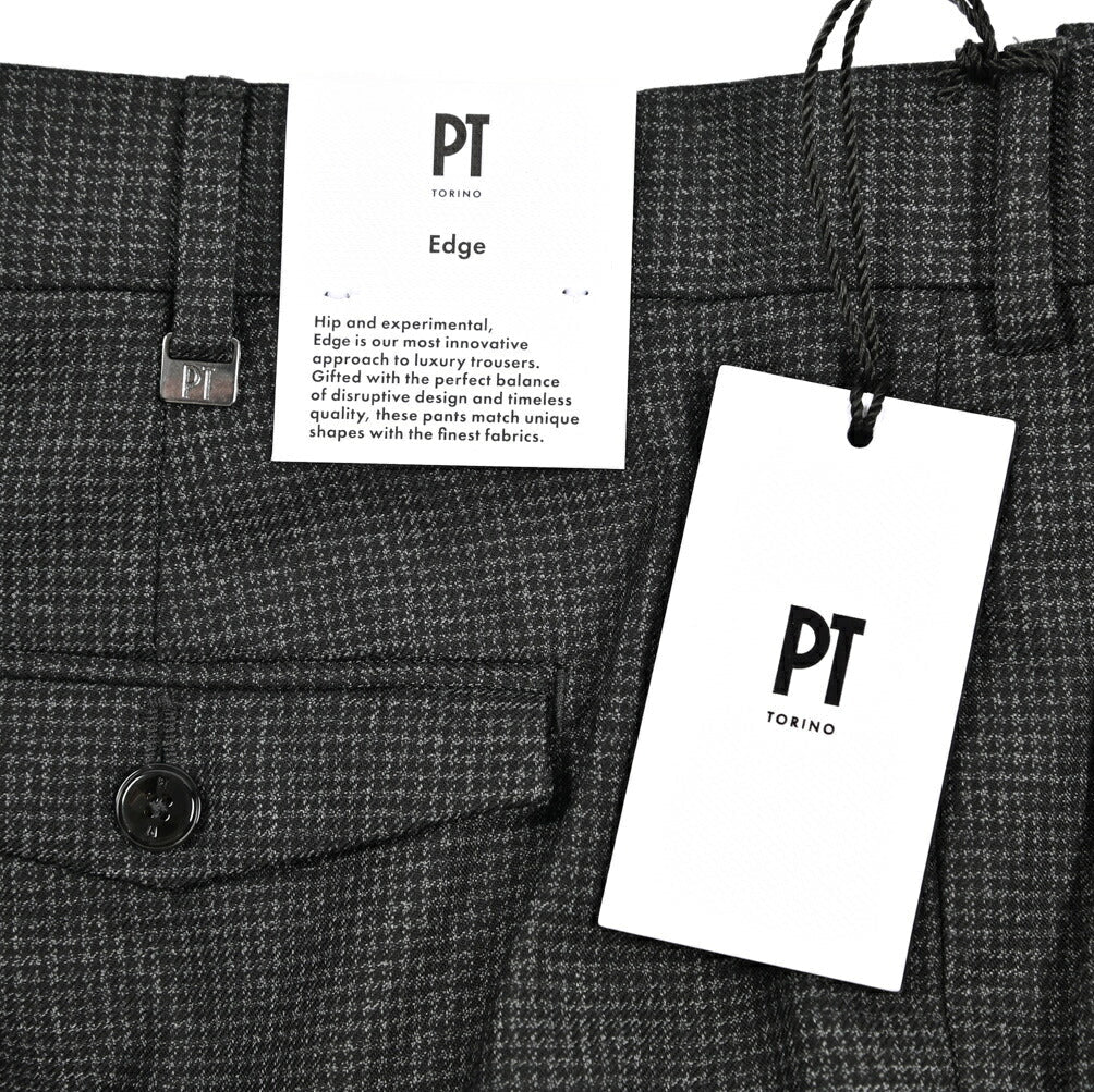 25 - 26AW PT TORINO Edge "REBEL FIT" ヴァージンウール100% リラックステーパードスラックス|426661 - 44|GUARDAROBA MILANO OFFICIAL STORE