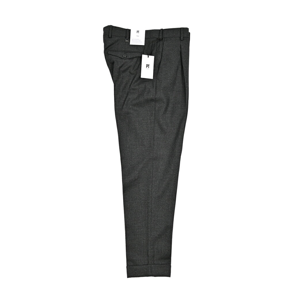 25 - 26AW PT TORINO Edge "REBEL FIT" ヴァージンウール100% リラックステーパードスラックス|426661 - 44|GUARDAROBA MILANO OFFICIAL STORE