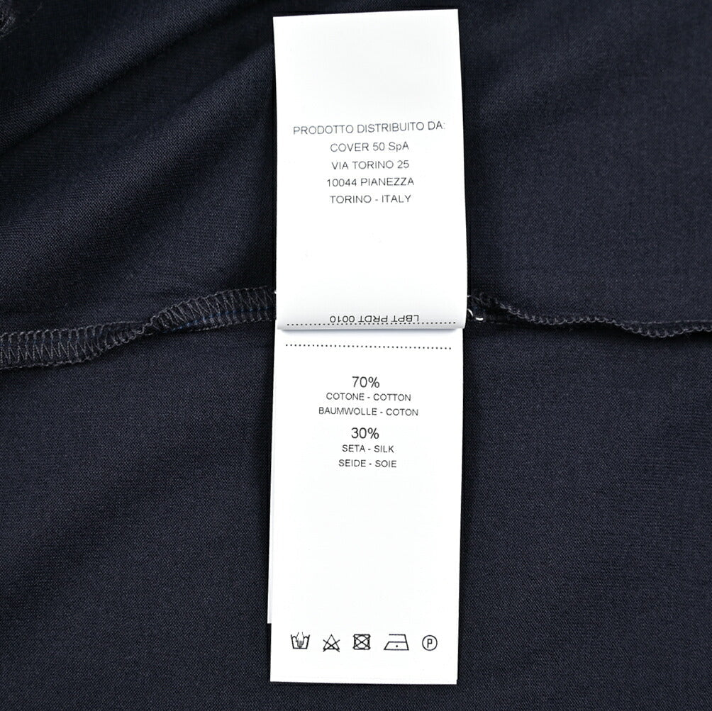 25 - 26AW PT TORINO シルク混コットン クルーネック半袖Tシャツ|426601 - 44|GUARDAROBA MILANO OFFICIAL STORE