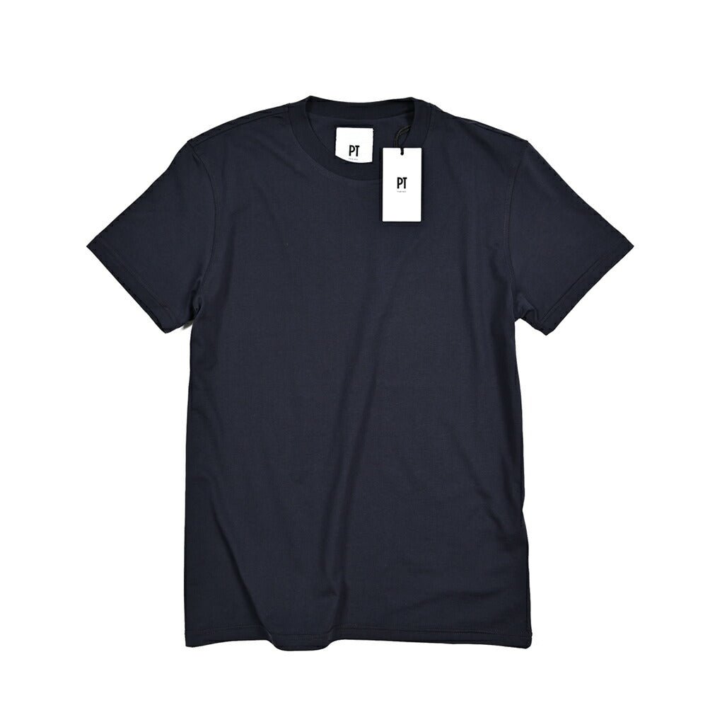 25 - 26AW PT TORINO シルク混コットン クルーネック半袖Tシャツ|426601 - 44|GUARDAROBA MILANO OFFICIAL STORE
