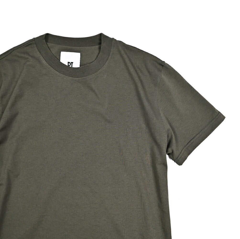 25 - 26AW PT TORINO シルク混コットン クルーネック半袖Tシャツ|426642 - 44|GUARDAROBA MILANO OFFICIAL STORE