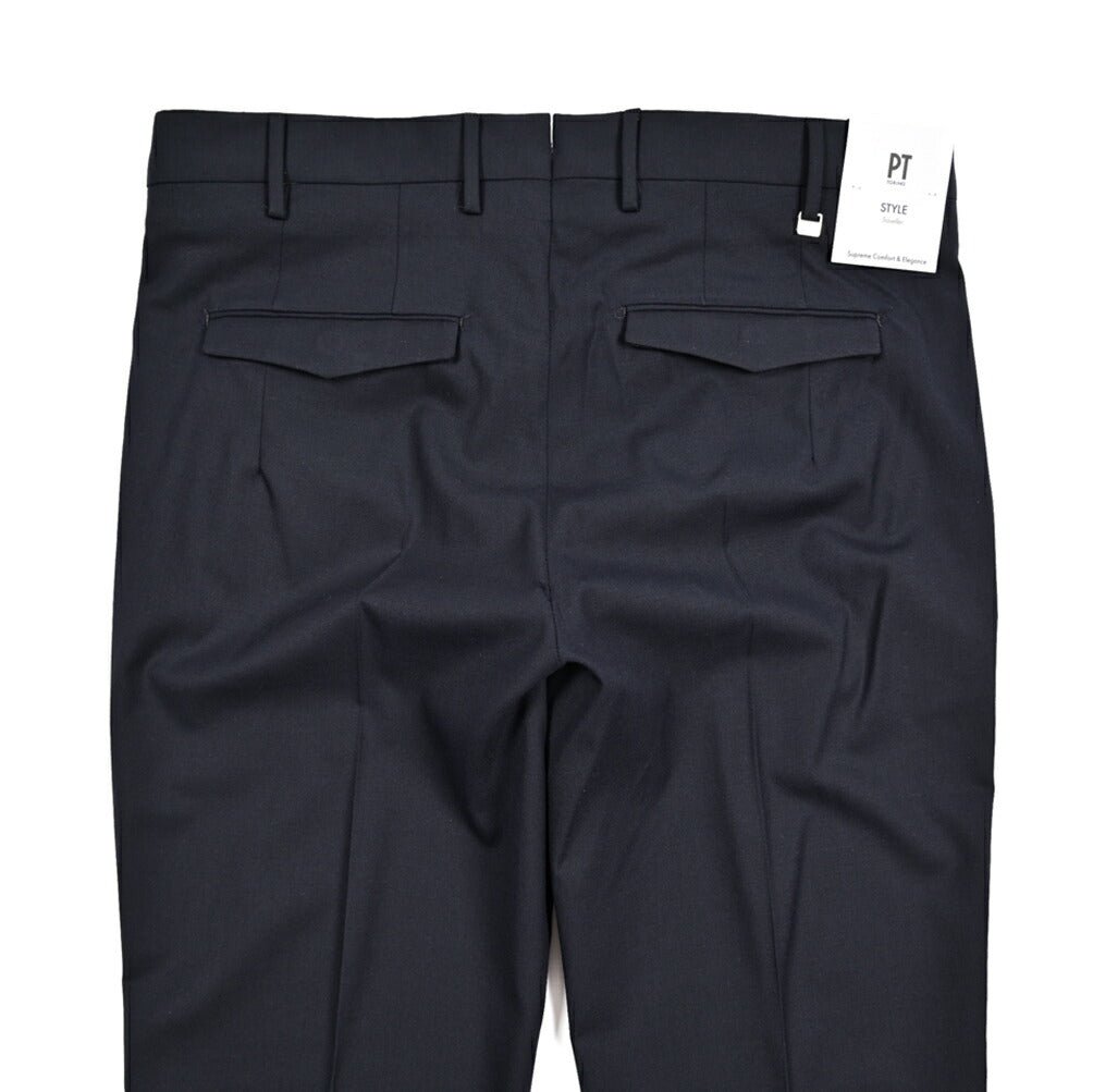 25 - 26AW PT TORINO TRAVELLER "MASTER FIT" ストレッチウール テーパードスラックス|426364 - 44|GUARDAROBA MILANO OFFICIAL STORE