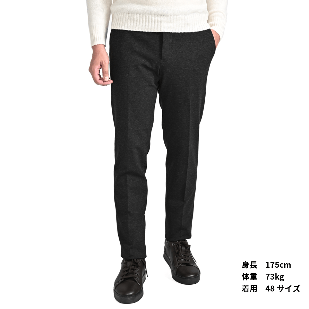 25 - 26AW PT TORINO Traveller "SLIM FIT" ポンチジャージー ドローコード付きイージースラックス|425486 - 44|GUARDAROBA MILANO OFFICIAL STORE