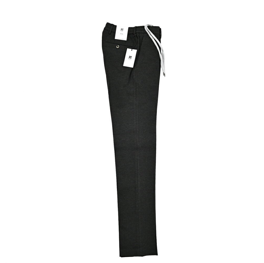 25 - 26AW PT TORINO Traveller "SLIM FIT" ポンチジャージー ドローコード付きイージースラックス|425486 - 44|GUARDAROBA MILANO OFFICIAL STORE