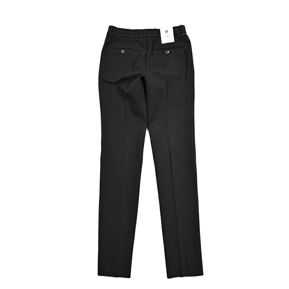 25 - 26AW PT TORINO Traveller "SLIM FIT" ポンチジャージー ドローコード付きイージースラックス|425486 - 44|GUARDAROBA MILANO OFFICIAL STORE