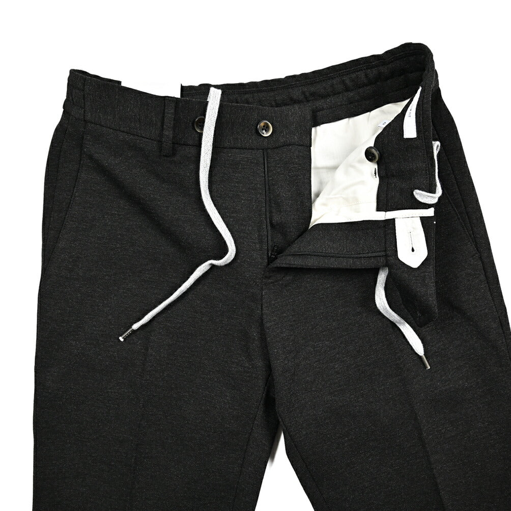 25 - 26AW PT TORINO Traveller "SLIM FIT" ポンチジャージー ドローコード付きイージースラックス|425486 - 44|GUARDAROBA MILANO OFFICIAL STORE