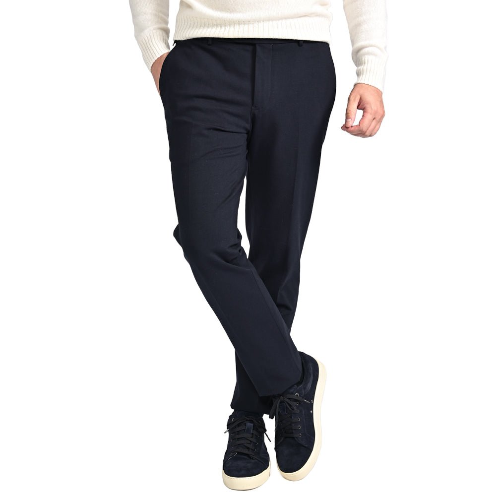 25 - 26AW PT TORINO Traveller "SLIM FIT" ポンチジャージー ドローコード付きイージースラックス|425511 - 44|GUARDAROBA MILANO OFFICIAL STORE