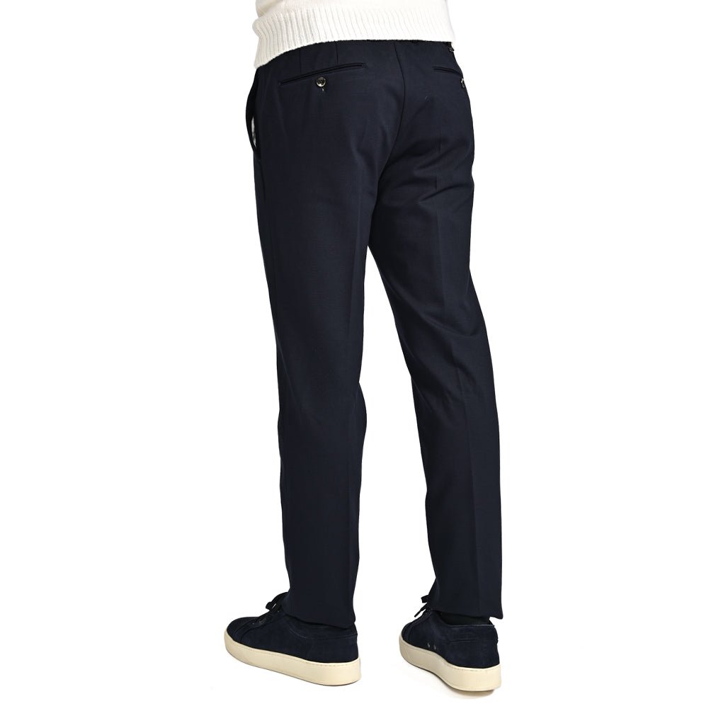 25 - 26AW PT TORINO Traveller "SLIM FIT" ポンチジャージー ドローコード付きイージースラックス|425511 - 44|GUARDAROBA MILANO OFFICIAL STORE