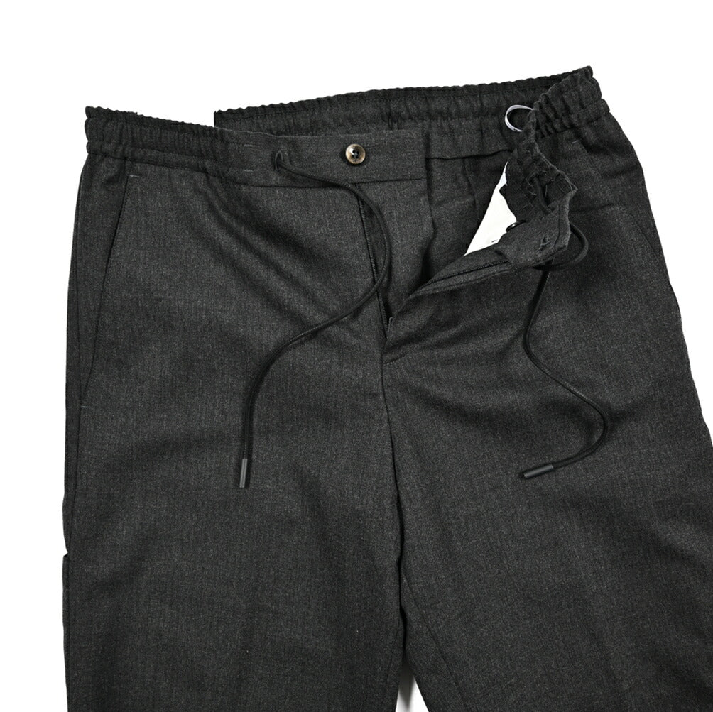 25 - 26AW PT TORINO Traveller "SOFT FIT" 高機能ストレッチウール ドローコード付きイージースラックス (TECHNO WASHABLE WOOL)|425536 - 44|GUARDAROBA MILANO OFFICIAL STORE