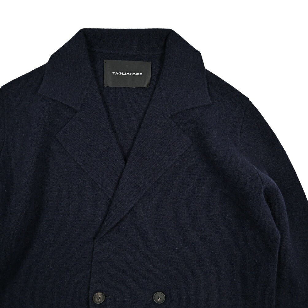 25 - 26AW TAGLIATORE ウールニットジャケット|426589 - 44|GUARDAROBA MILANO OFFICIAL STORE