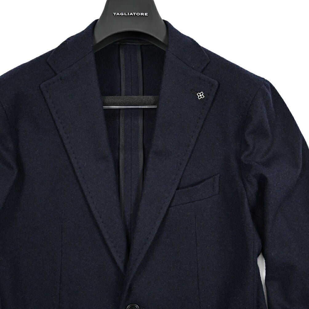 25 - 26AW TAGLIATORE A - DAKAR ウールフランネル 2Bシングルテーラードスーツ|427126-44|GUARDAROBA MILANO OFFICIAL STORE