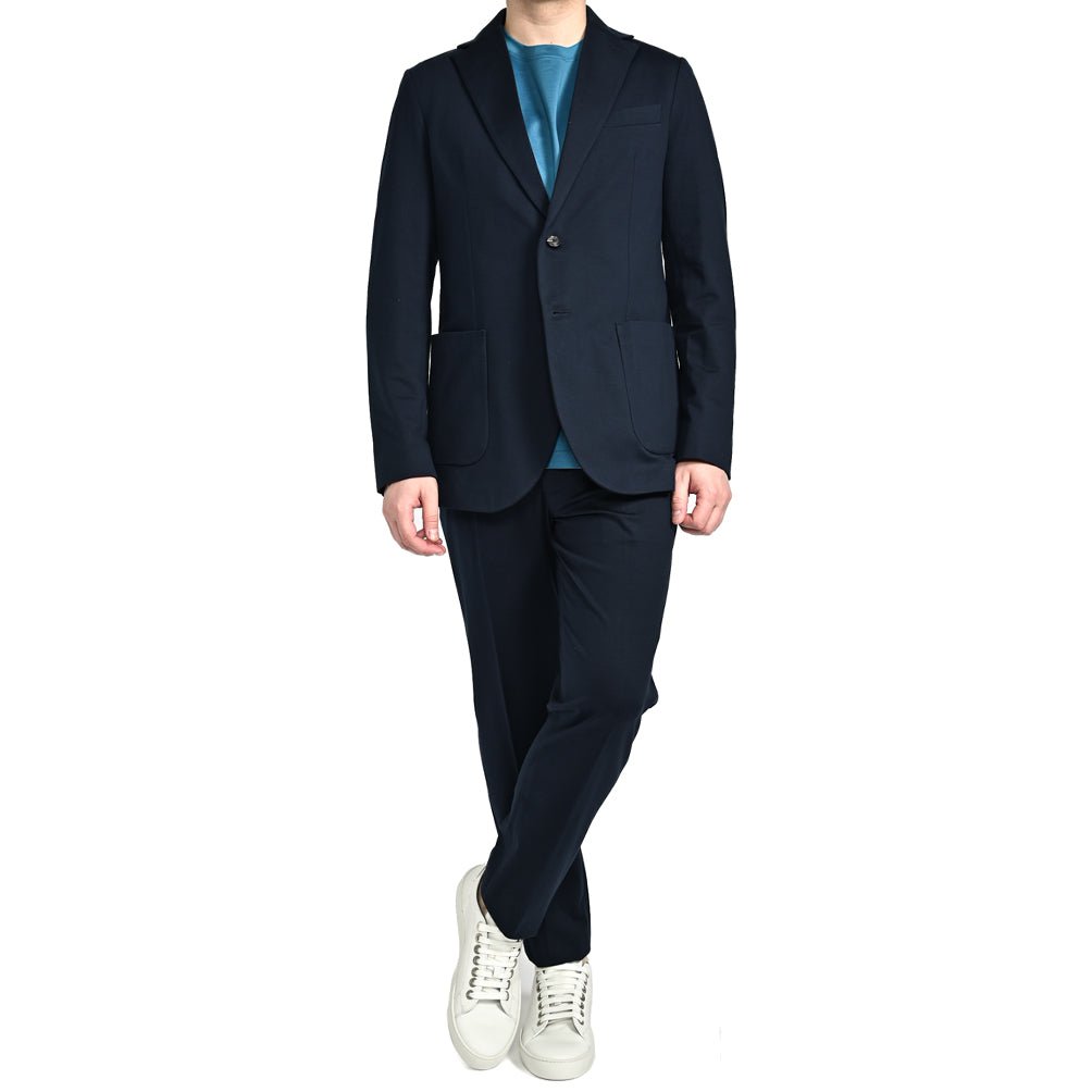 25SS CIRCOLO 1901 ストレッチコットンジャージー 2Bシングルテーラードジャケット (セットアップ対応)|GUARDAROBA MILANO OFFICIAL STORE