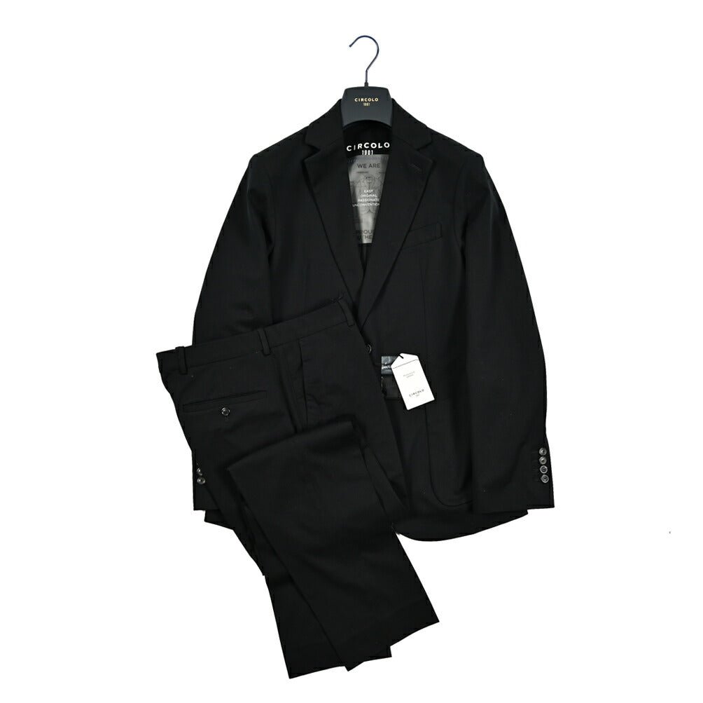 25SS CIRCOLO 1901 ストレッチコットンジャージー ノータックイージースラックス (セットアップ対応)|417702 - 44|GUARDAROBA MILANO OFFICIAL STORE