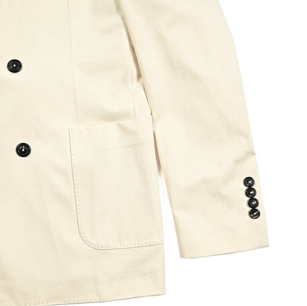 25SS CIRCOLO 1901 ストレッチコットンジャージー 6Bダブルテーラードジャケット|417715 - 46|GUARDAROBA MILANO OFFICIAL STORE