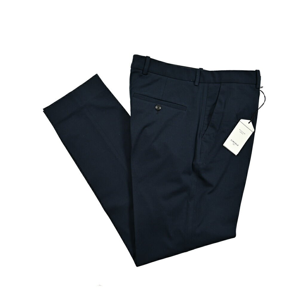 25SS CIRCOLO 1901 ストレッチコットンジャージー ノータックイージースラックス (セットアップ対応)|417665 - 44|GUARDAROBA MILANO OFFICIAL STORE