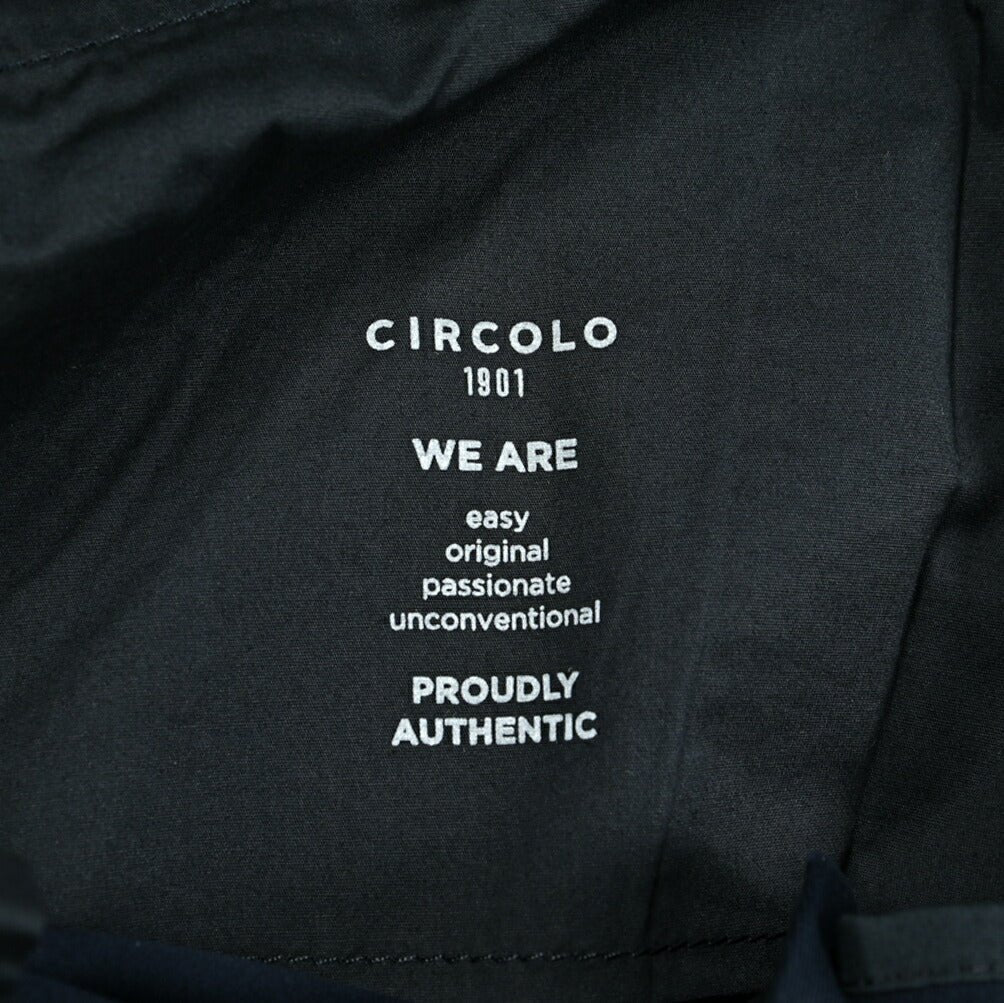 25SS CIRCOLO 1901 ストレッチコットンジャージー ノータックイージースラックス (セットアップ対応)|417665 - 44|GUARDAROBA MILANO OFFICIAL STORE