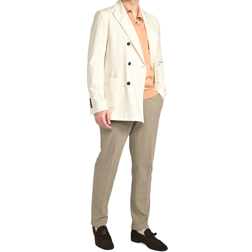 25SS CIRCOLO 1901 ストレッチコットンジャージー ノータックイージースラックス|417677 - 44|GUARDAROBA MILANO OFFICIAL STORE