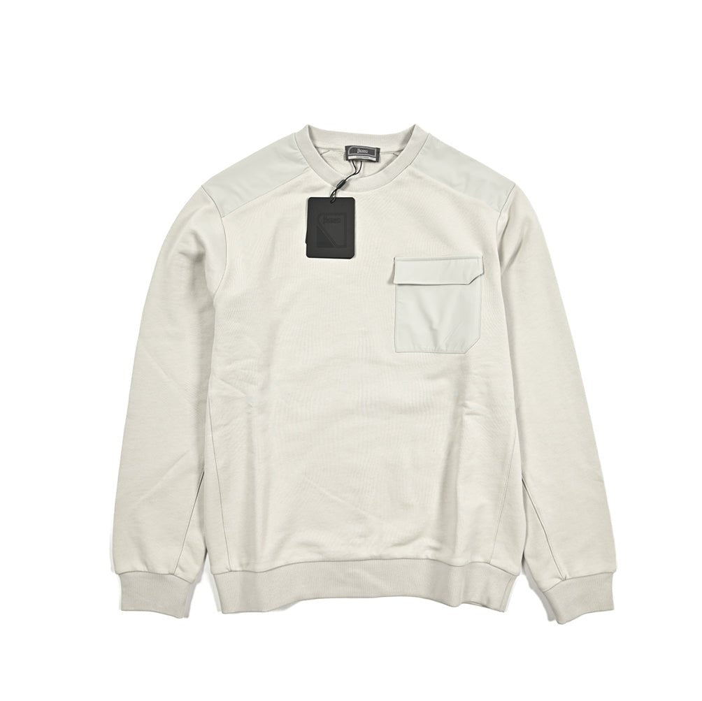 25SS HERNO コットン100% クルーネックスウェットシャツ|417639 - 44|GUARDAROBA MILANO OFFICIAL STORE