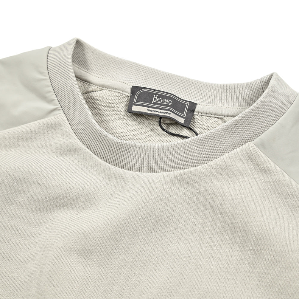 25SS HERNO コットン100% クルーネックスウェットシャツ|417639 - 44|GUARDAROBA MILANO OFFICIAL STORE