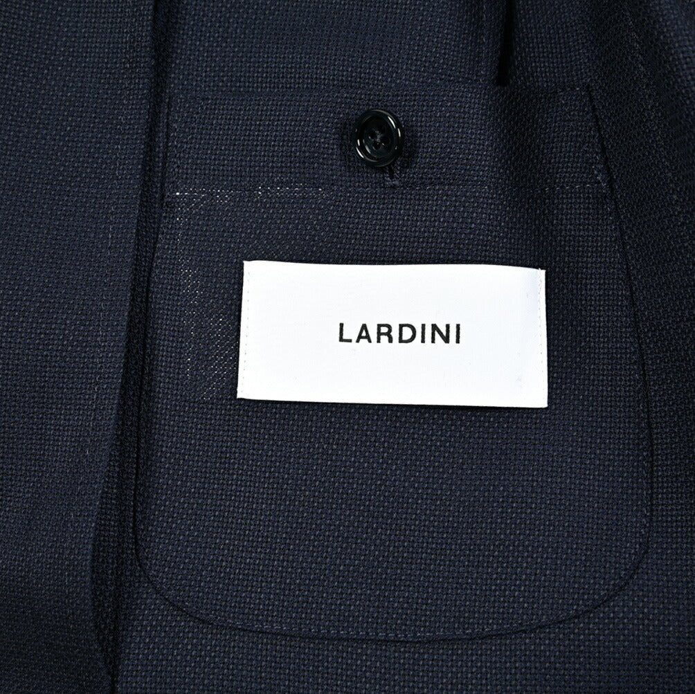 25SS LARDINI EASY WEAR ヴァージンウール100% 2Bシングルテーラードジャケット|416777 - 44|GUARDAROBA MILANO OFFICIAL STORE